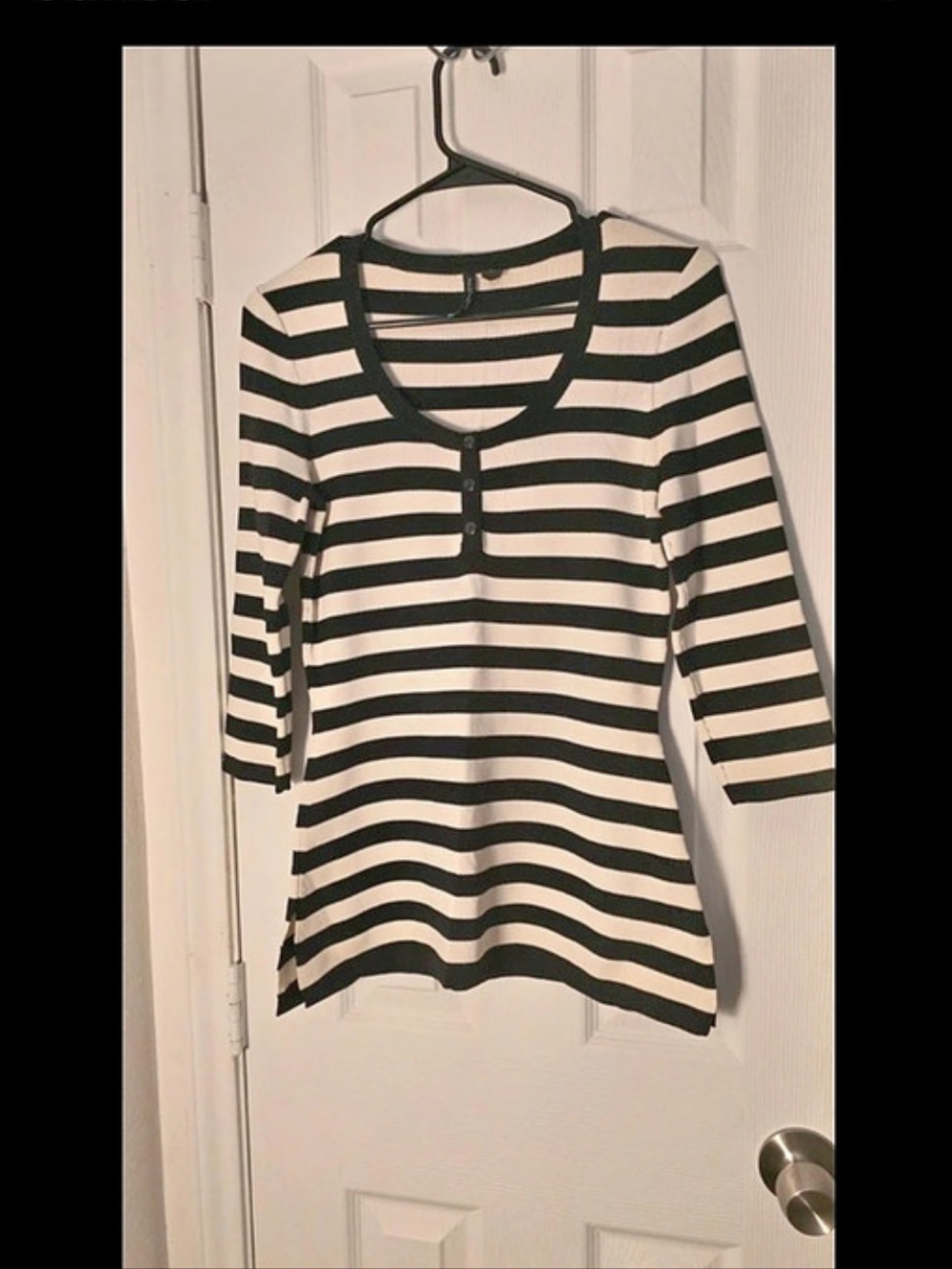 VENINI Women'Small Striped Long Sleeve Top Size Small Like New